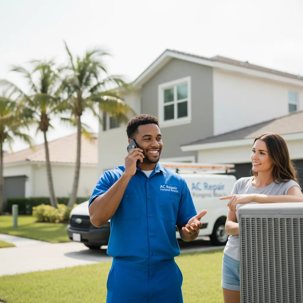 AC Repair Pompano Beach customer support in Mansura